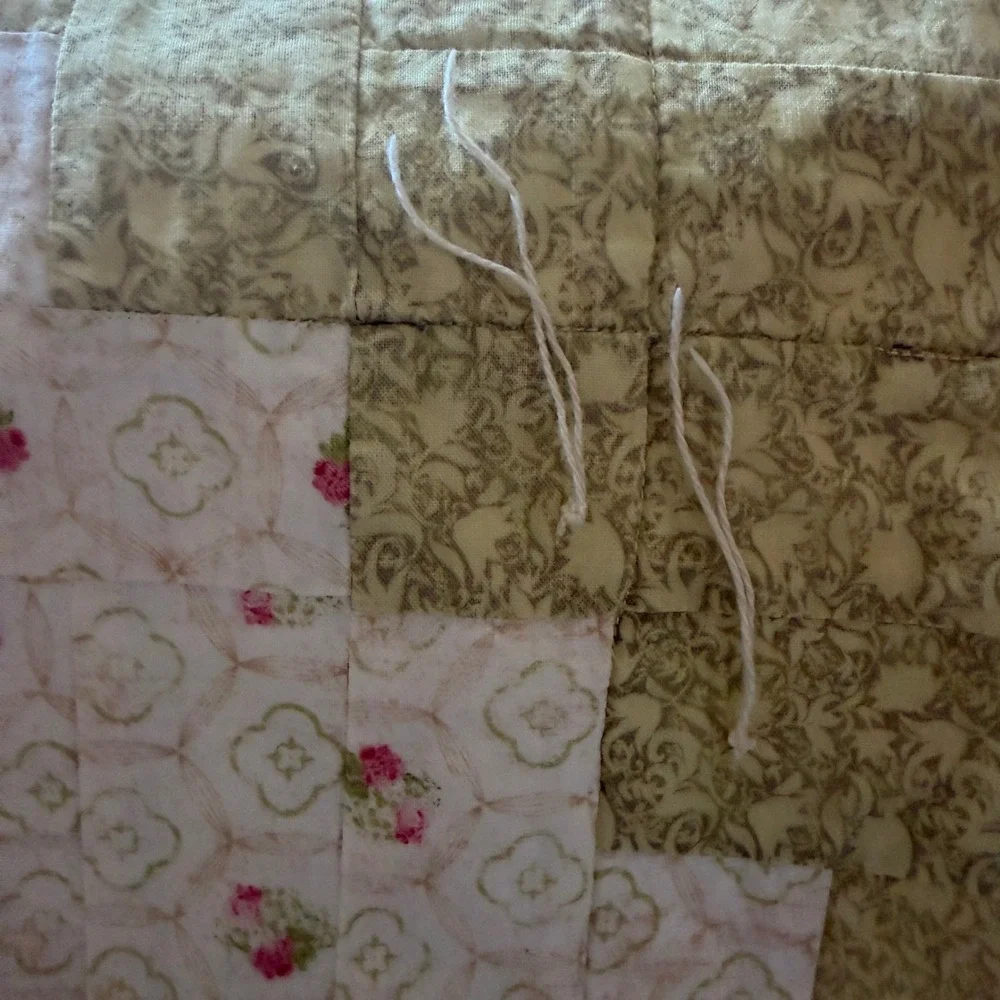 Handmade prayer quilt